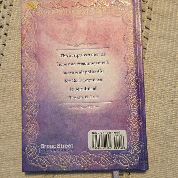 Purple and Pink Inspirational Book by BroadStreet - Picture 3 of 5